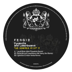 Fergie : Dynamite And Laserbeams The Remixes (Part 1) (12")