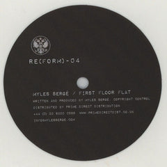 Myles Sergé : First Floor Flat (12", Ltd, Whi)