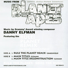 Danny Elfman : Original Motion Picture Soundtrack Planet Of The Apes (12")