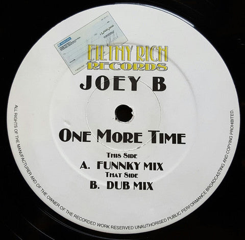 Joey B (4) : One More Time (12")