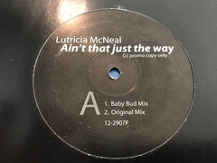 Lutricia McNeal : Ain't That Just The Way (12", Promo)