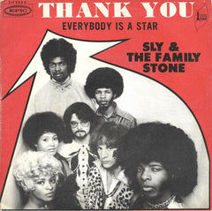 Sly & The Family Stone : Thank You  (7", Single)