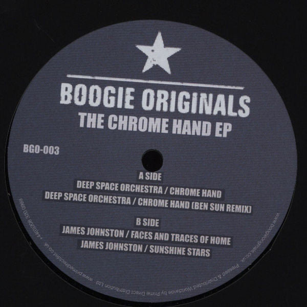 Deep Space Orchestra / James Johnston (5) : The Chrome Hand EP (12", EP)