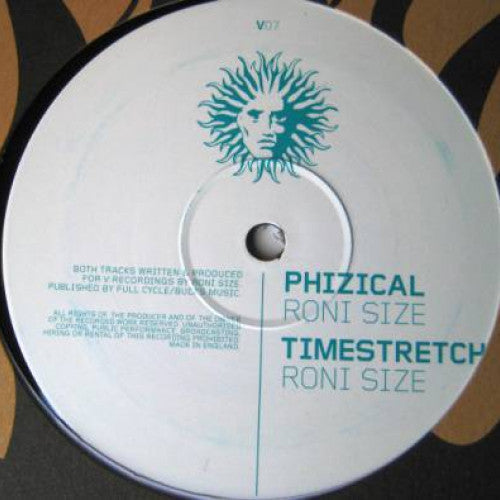 Roni Size : Time Stretch / Phizical (12", EP, RP)
