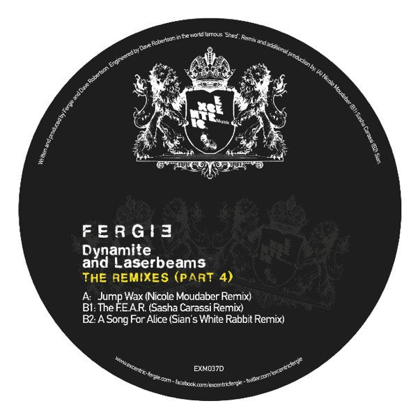 Fergie : Dynamite And Laserbeams The Remixes (Part 4) (12")