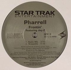 Pharrell Williams Featuring Jay-Z : Frontin' (12")