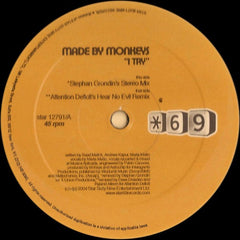Made By Monkeys : I Try (12", 2/2)