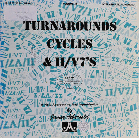 Jamey Aebersold : Turnarounds, Cycles & II/V7's (2xLP, Album)