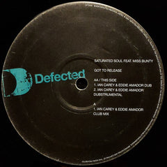 Saturated Soul Feat. Miss Bunty : Got To Release (12")
