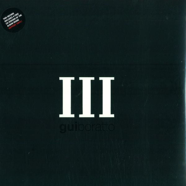 Gui Boratto : III (2x12", Album + CD, Album)