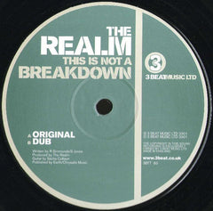 The Realm : This Is Not A Breakdown (12")