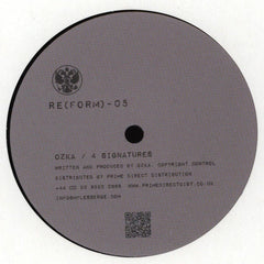 Ozka : 4 Signatures (12")