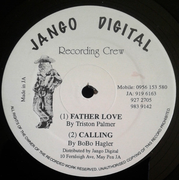 Tristan Palmer : Father Love / Calling (12")