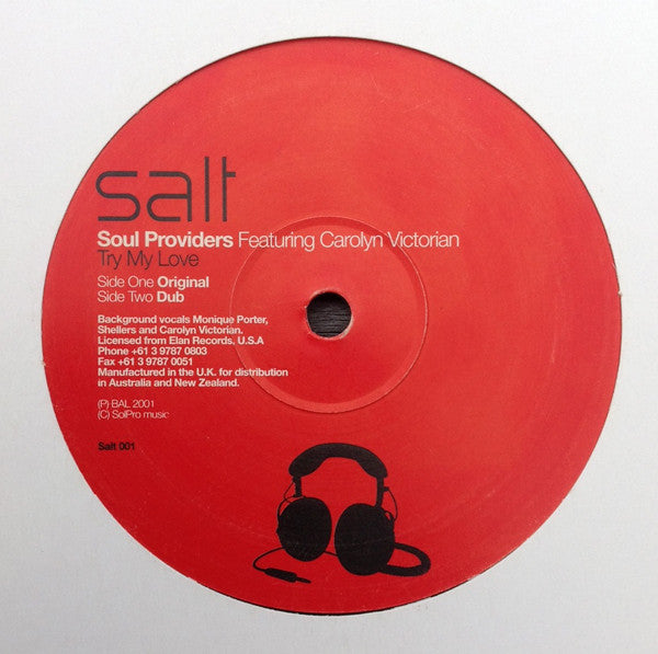 Soul Providers : Try My Love (12")