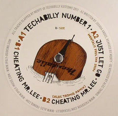 Mentalic : Techabilly Number 1 (12", Whi)