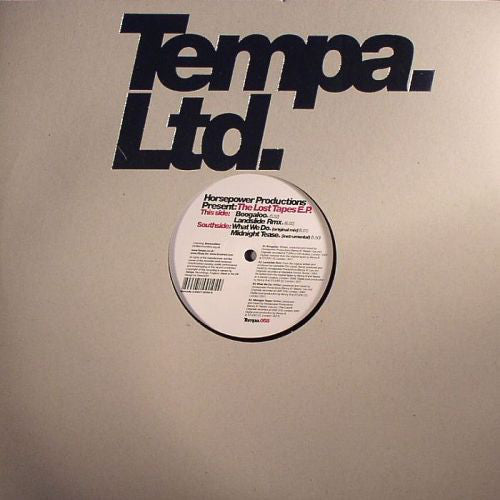 Horsepower Productions : The Lost Tapes E.P. (12", EP, Ltd, Num)