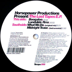 Horsepower Productions : The Lost Tapes E.P. (12", EP, Ltd, Num)