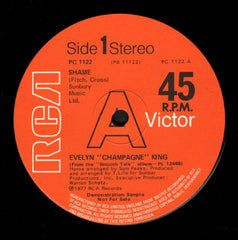 Evelyn "Champagne" King* : Shame (12", Promo)