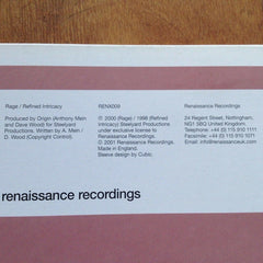 Origin : Rage / Refined Intricacy (12")