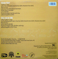 Asheru And Blue Black Of The Unspoken Heard : Elevator Music b/w B-Boy (12")