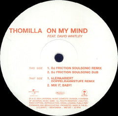 Thomilla : On My Mind (Limited Remix Edition Vinyl Vol. 1) (12")