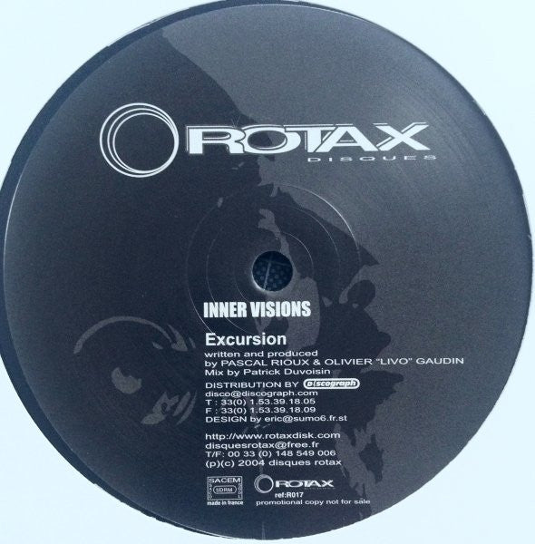 Inner Visions (3) : I'm In Love (12", Promo)