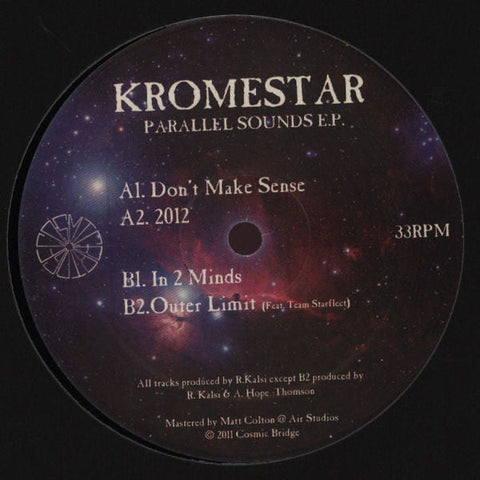Kromestar : Parallel Sounds E.P. (12", EP)