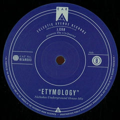 J.Cub Presents The 1/3 Quartett : Etymology (12")