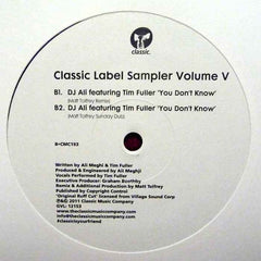 Various : Classic Label Sampler Volume V (12", Smplr)