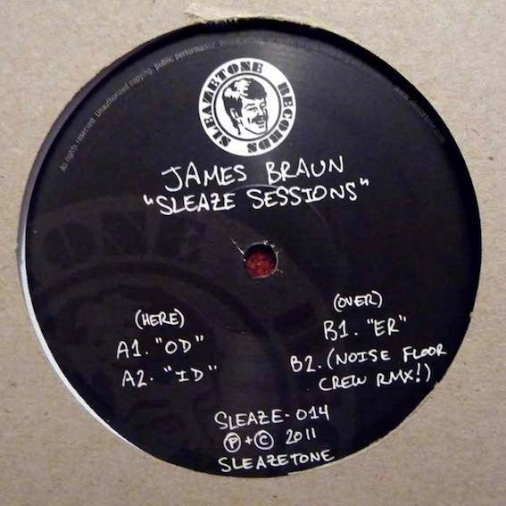 James Braun : Sleaze Sessions (12")
