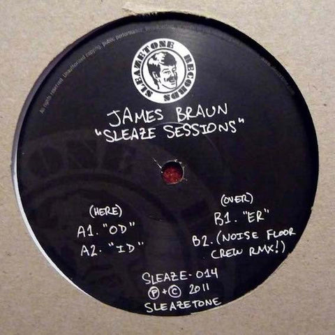James Braun : Sleaze Sessions (12")