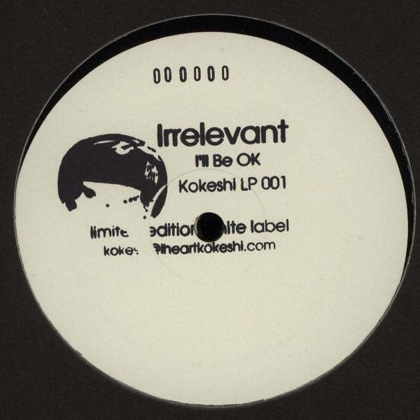 Irrelevant (2) : I'll Be OK (2xLP, Album, Ltd, Num, Promo, W/Lbl, Sta)