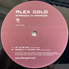 Alex Gold : Stranded In Paradise (12")
