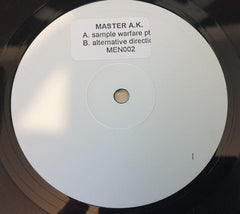 Master A-K : Sample Warfare (12", Promo, W/Lbl, Sti)