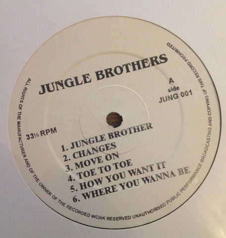Jungle Brothers : Jungle Brothers (LP, Unofficial)