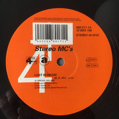 Stereo MC's : Lost In Music (Remix) (12", Single)