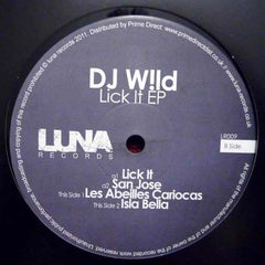 DJ Wild : Lick It EP (12", EP)