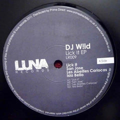 DJ Wild : Lick It EP (12", EP)