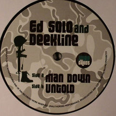 DJ Deekline & Ed Solo : Man Down / Untold (12")