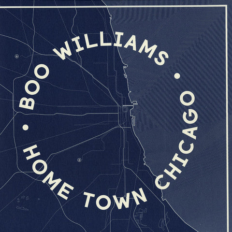 Boo Williams : Home Town Chicago (2x12", Album, RE, RM)