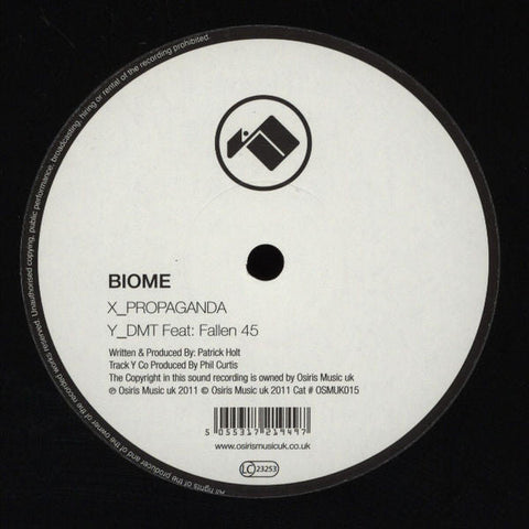 Biome (2) : Propaganda / DMT (12", MP)