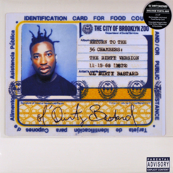Ol' Dirty Bastard : Return To The 36 Chambers: The Dirty Version (2xLP, Album, Dlx, RE)