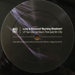 Loxy & Resound : Burning Shadows LP Sampler (12", M/Print, Smplr)