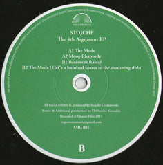 Stojche : The 4th Argument EP (12", EP)