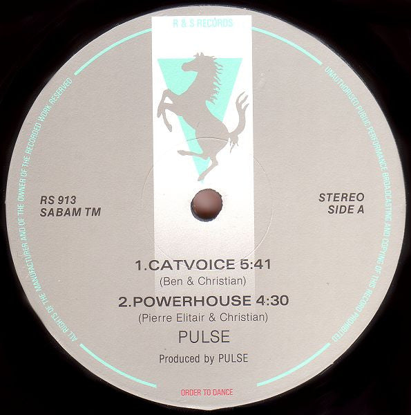 Pulse (9) : Catvoice (12", Gre)