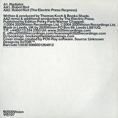 DJ T. : Radiator / Robot Riot (12")