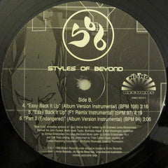 Styles Of Beyond : Easy Back It Up / Part 2 (Endangered) (12")