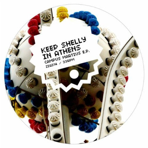 Keep Shelly In Athens : Campus Martius E.P. (12", EP, Ltd, Blu)