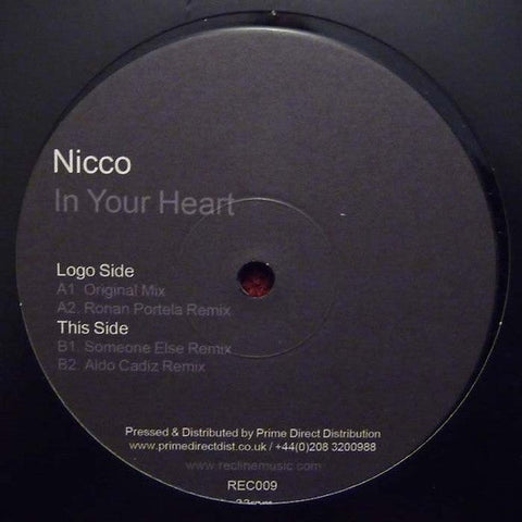 Nicco (2) : In Your Heart (12")