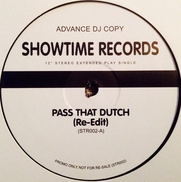 Missy Elliott vs. Serge Santiágo : Pass That Dutch (Re-Edit) (12", S/Sided, Promo, Unofficial)